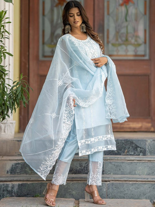 New Havy Organza Dupatta Sets